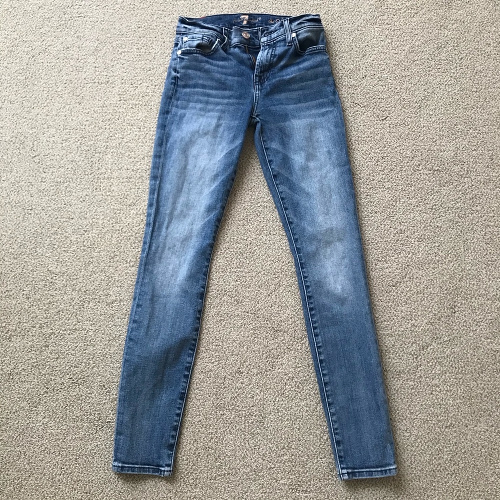 7 for all mankind skinny jeans